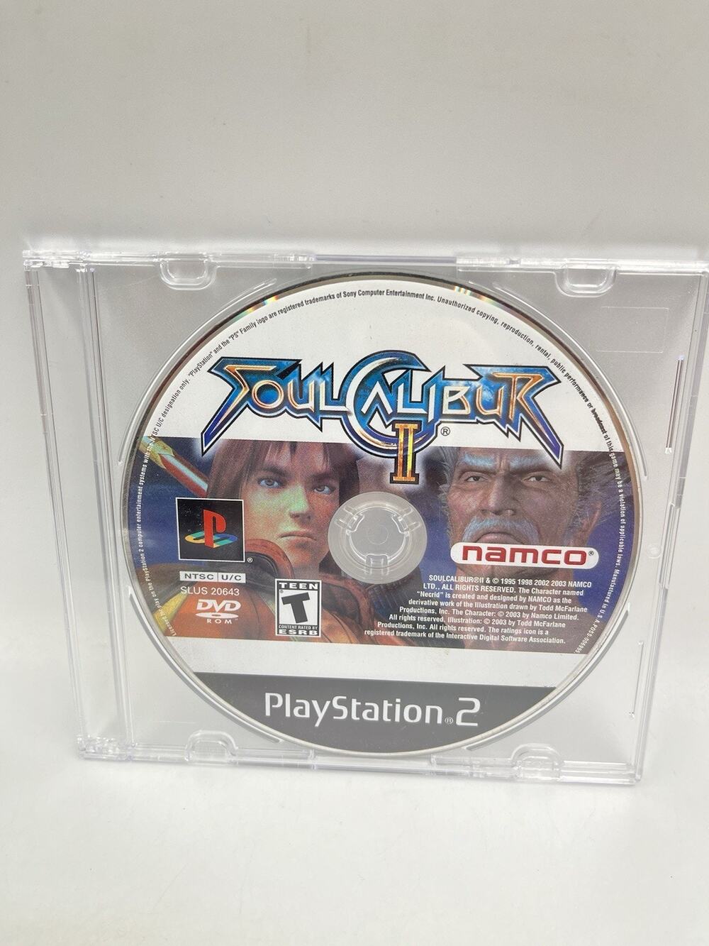 Soul Calibur II PS2 PlayStation 2 Disc Only